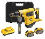   DCH481X2-QW - Dewalt 54V Flexvolt SDS-Max fúrókalapács, 2x54V/18V/9.0Ah, töltő, koffer